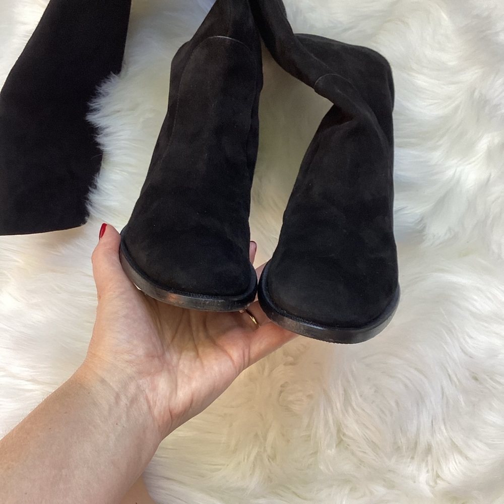 Louis Vuitton Black Over the Knee Boots - Picture 9 of 16